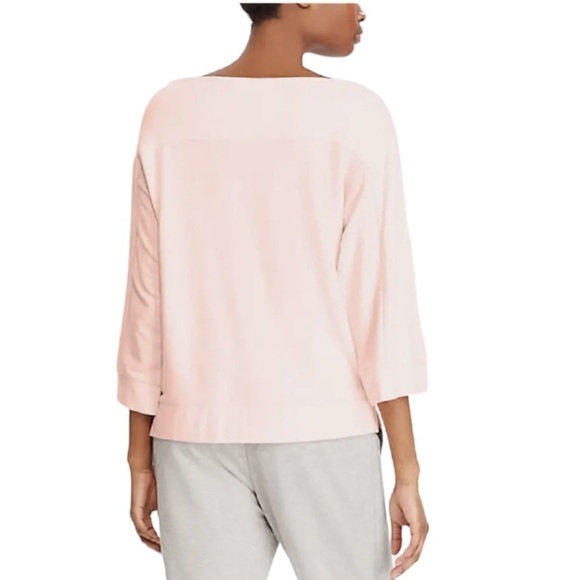 Lauren Ralph Lauren Peach Pink Pullover Large - Picture 13 of 13